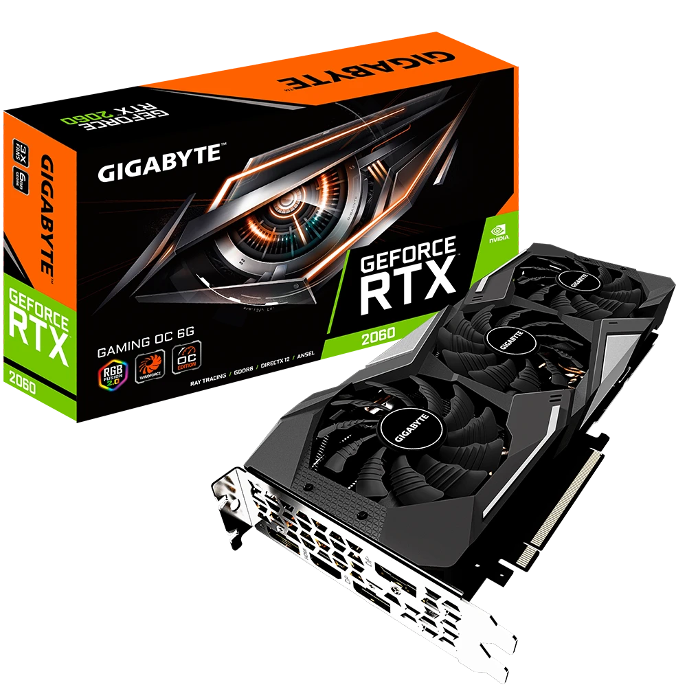 Gigabyte GeForce RTX 2060 GAMING OC 6G